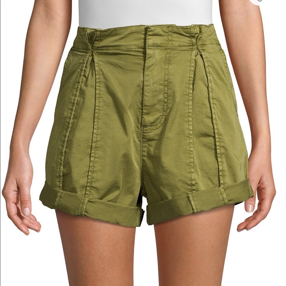 NWT Joie high rise paper bag shorts
